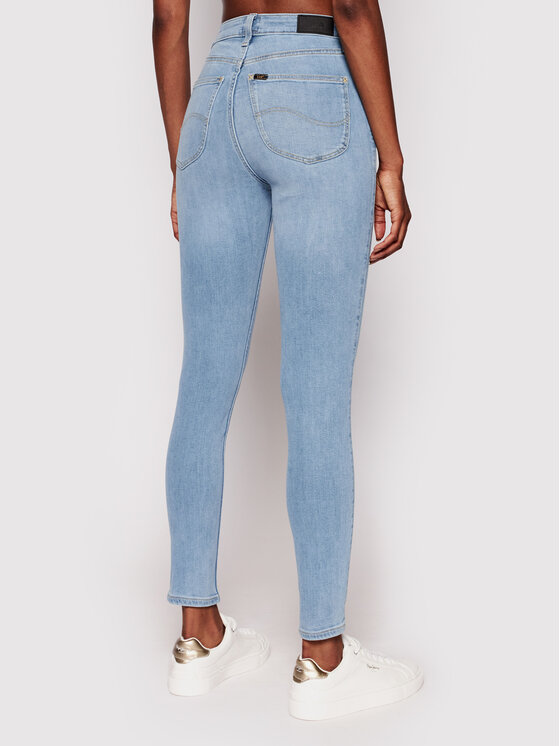 Lee Lee Jeansy Ivy L32EKJZW 112107408 Niebieski Skinny Fit