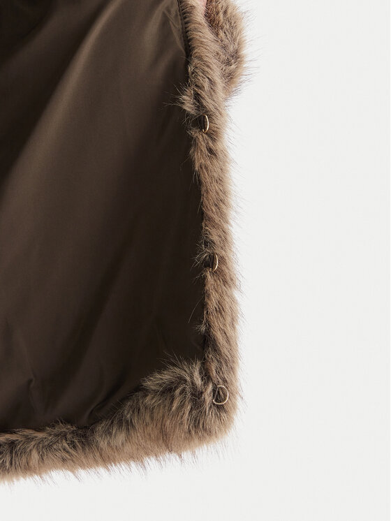 Liu Jo Liu Jo Γούνα MF5232 E1095 Καφέ Regular Fit