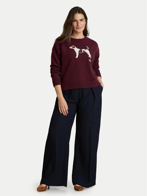 LAUREN RALPH LAUREN LAUREN RALPH LAUREN Pulover 200B27844001 Vișiniu Relaxed Fit