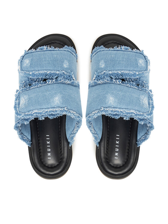 Inuikii Inuikii Şlapi Classic Jeans Velcro 70104-143 506 Albastru