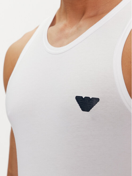 Emporio Armani Underwear Emporio Armani Underwear Tank top 110828 4R512 00010 Biały Slim Fit
