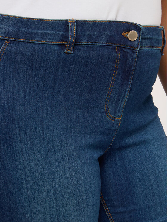 Fiorella Rubino Fiorella Rubino Jeansy P424T005332N034 Niebieski Flare Fit