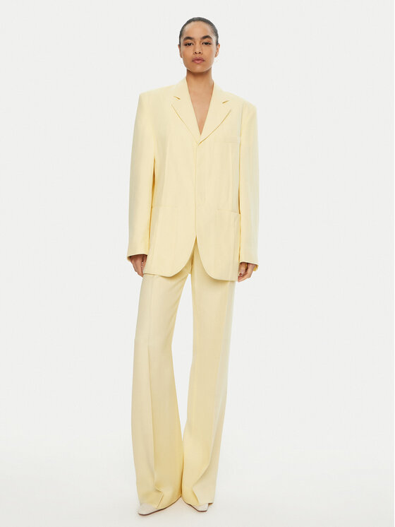 JACQUEMUS JACQUEMUS Sacou 22E213JA101 Galben Regular Fit
