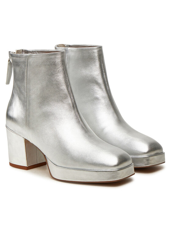 Balagan Balagan Stiefeletten Elton Silberfarben