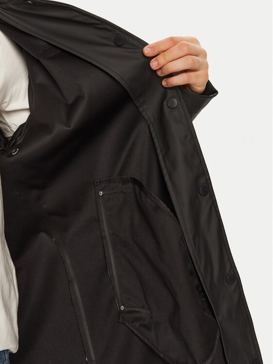Hunter Hunter Giacca impermeabile Benja HARW0020242 Nero Regular Fit