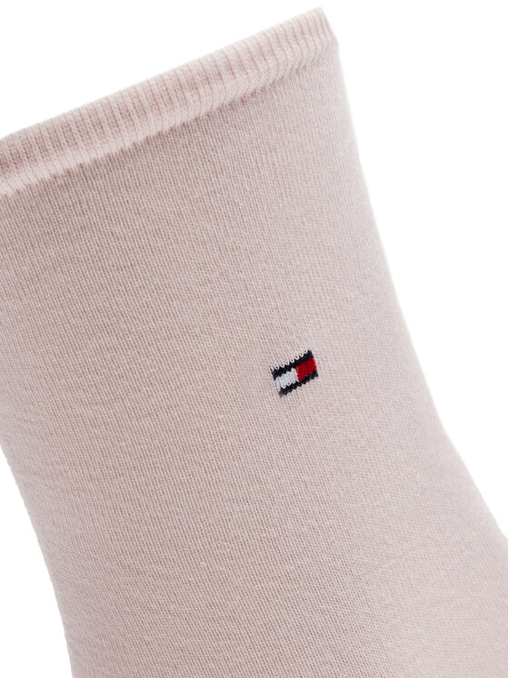 Tommy Hilfiger Tommy Hilfiger 2er-Set hohe Damensocken 371221107 Rosa