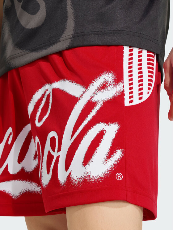 adidas adidas Szorty sportowe 167795 Czerwony Regular Fit