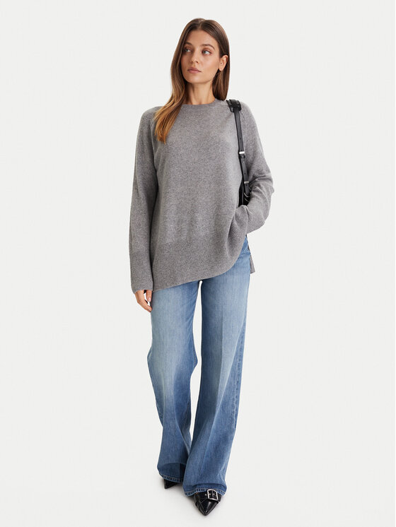 ViCOLO ViCOLO Pulover 22038F Gri Regular Fit