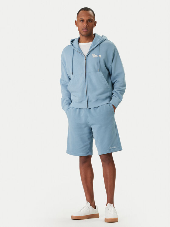 Guess Jeans Guess Jeans Світшот M6GQB6 KCPR1 Голубий Boxy Fit