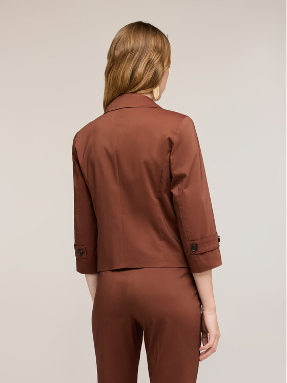 Motivi Motivi Giacca di transizione Q067Q001086N022 Marrone Regular Fit