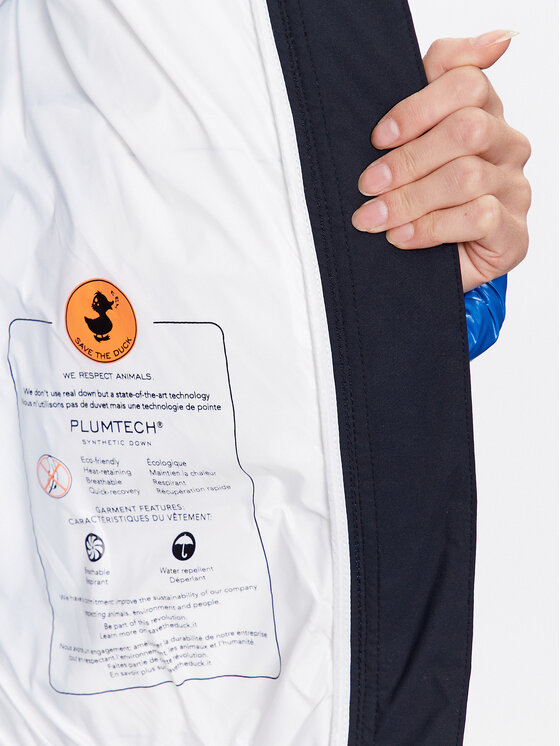 Save The Duck Save The Duck Zimní bunda D39370W LUCK17 Modrá Regular Fit