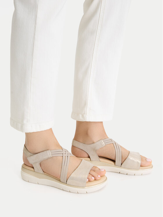 Go Soft Go Soft Sandalen CEO-WB-TEYLOR-07 Goldfarben