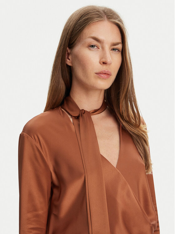 Marciano Guess Marciano Guess Večerné šaty 5GGK00 7246A Bordová Regular Fit