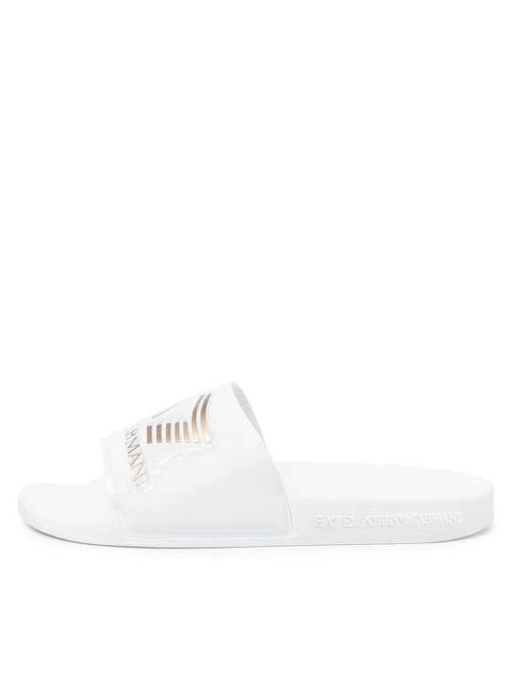 EA7 Emporio Armani EA7 Emporio Armani Шльопанці XCP001 XCC22 M632 Білий