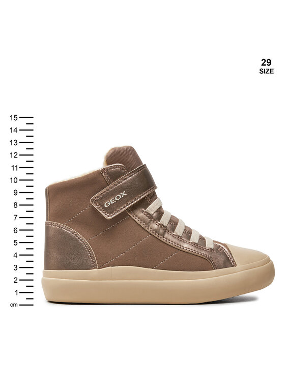 Geox Geox Laisvalaikio batai J Gisli Girl J464NI 0AUAJ C5005 M Smėlio