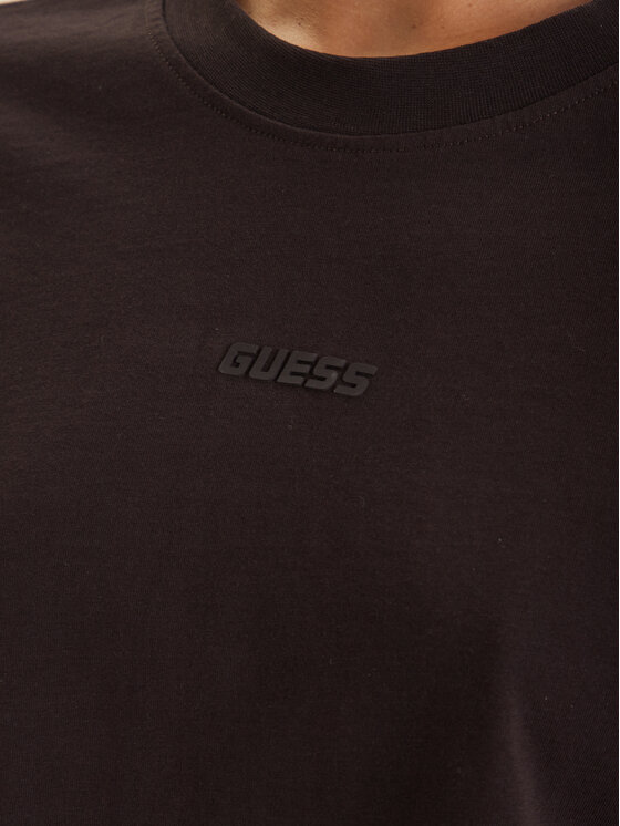 Guess Guess Tricou V3RI08 I3Z14 Maro Regular Fit