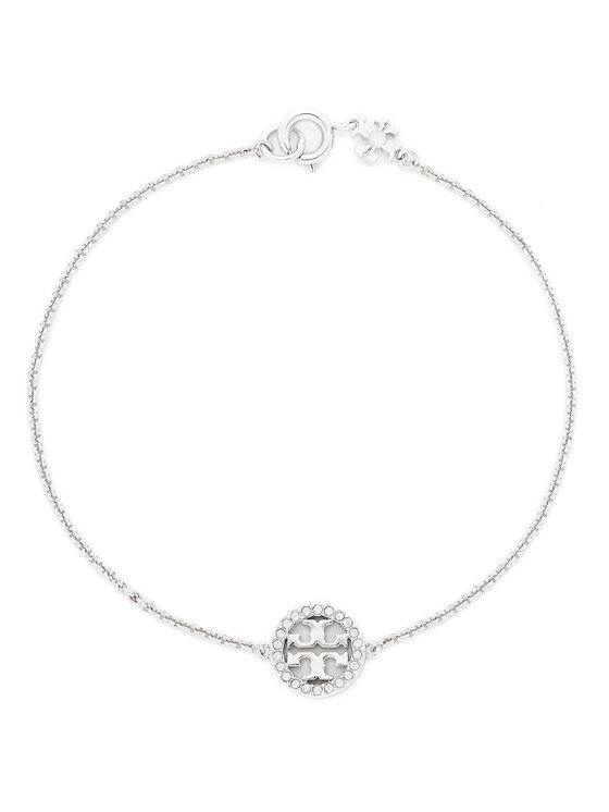 Tory Burch Tory Burch Narukvica Miller Pave Chain Bracelet Tory 80997 Srebrna