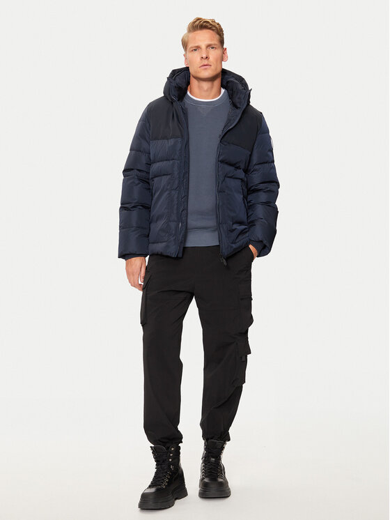 Bomboogie Bomboogie Pehelykabát JM8621TTNA4 Sötétkék Regular Fit