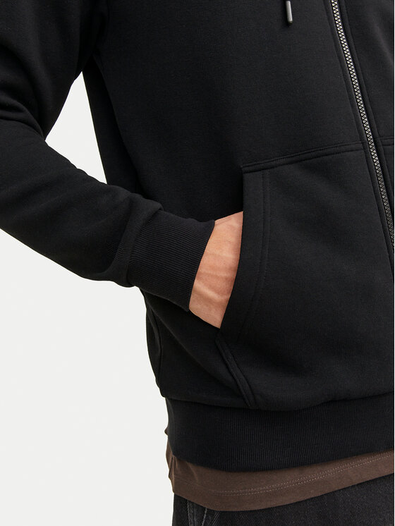 Jack & Jones Jack & Jones Bluză Bradley 12249342 Negru Relaxed Fit