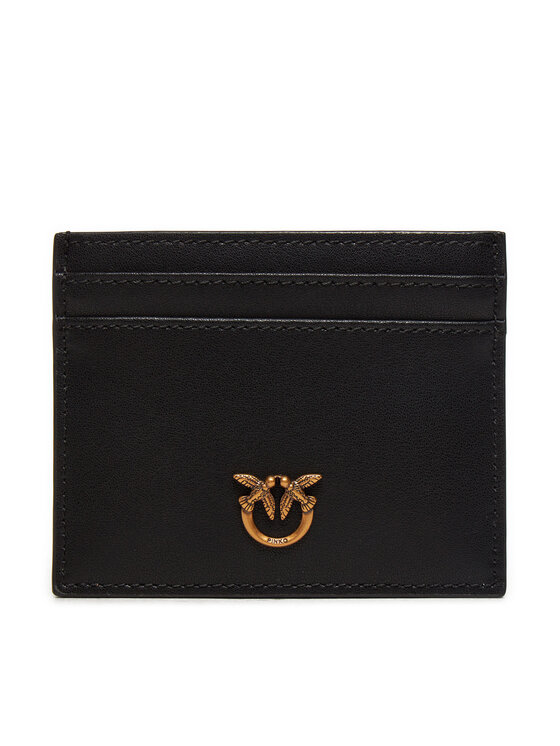 Pinko Kredītkaršu turētājs Card Holder Simply AI 24-25 PCPL 103762 A0F1 Melns