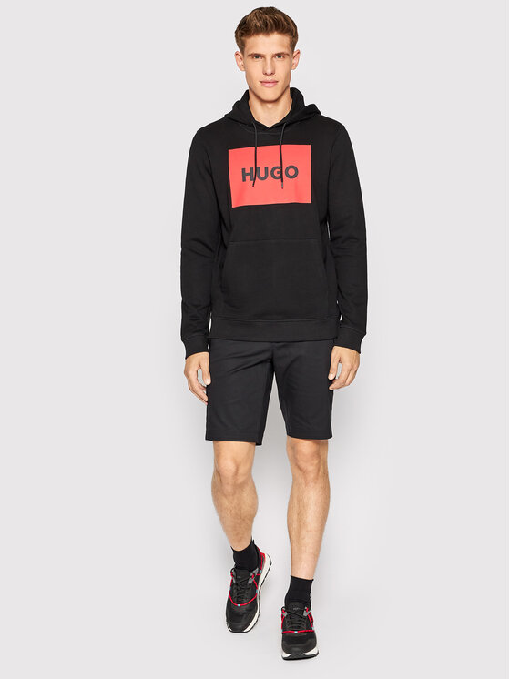 HUGO Hugo Mikina Duratschi223 50473168 Černá Regular Fit