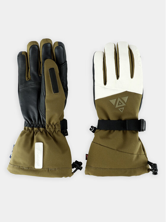 Viking Viking Rękawice narciarskie Norvik Pro Freeride Khaki