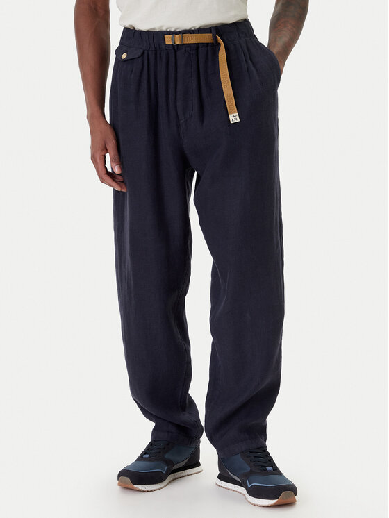 Aeronautica Militare Aeronautica Militare Riidest püksid 261PA1712UCT04293 Tumesinine Comfort Fit