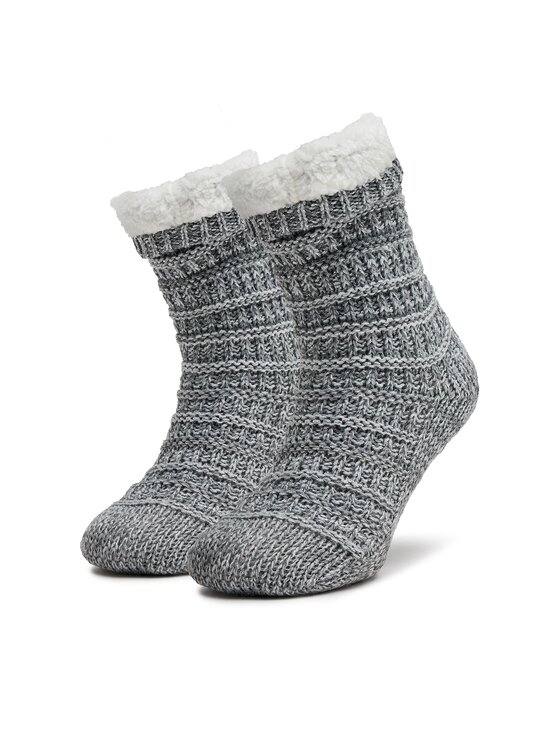 MEXX Vysoké dámske ponožky AN2314999-02WM 300501 Sivá
