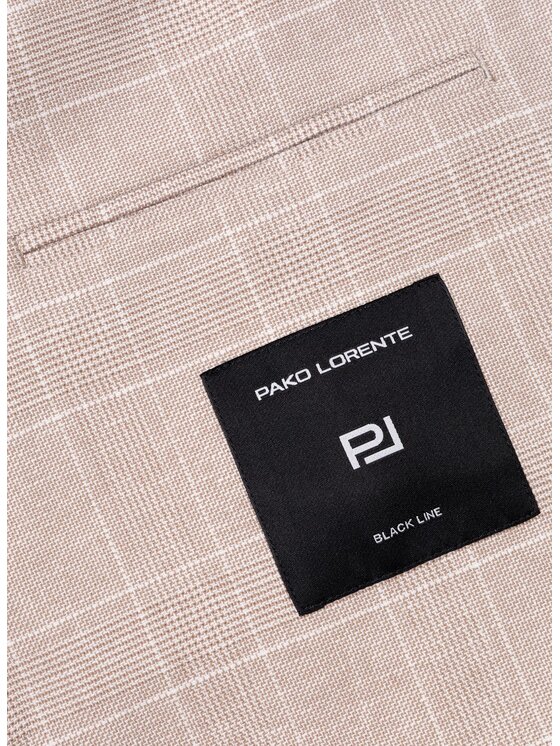 Pako Lorente Pako Lorente Marynarka P26SF-3X-023 Beżowy Slim Fit