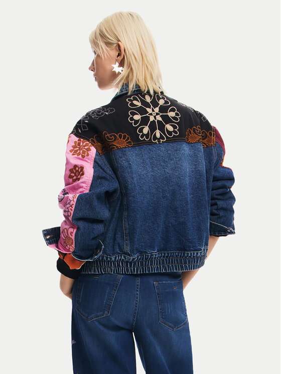 Desigual Desigual Džínsová bunda Madrid 24WWED15 Farebná Regular Fit
