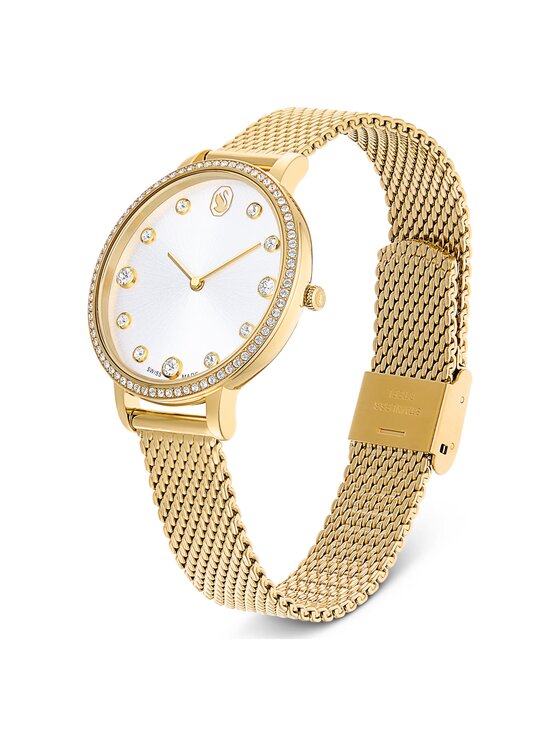 Swarovski Swarovski Zegarek Clarica 5740823 Srebrny