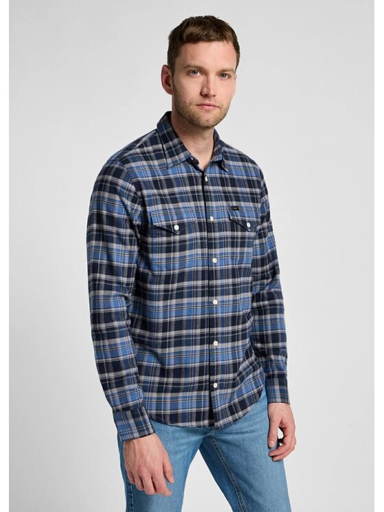 Lee Lee Camicia REGULAR SHIRT Blu Regular Fit