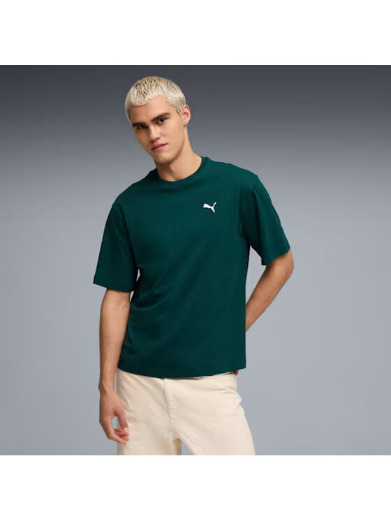 Puma Puma T-Shirt 629645 Zielony Regular Fit