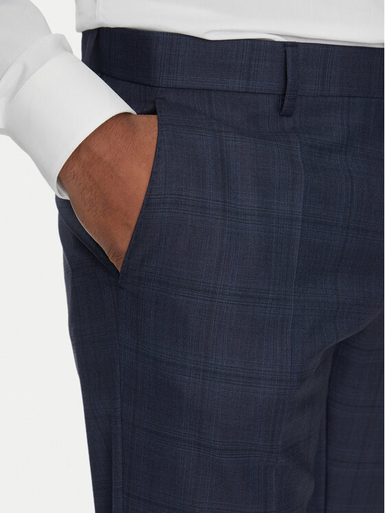BOSS BOSS Garnitur H-Huge 50535401 Niebieski Slim Fit