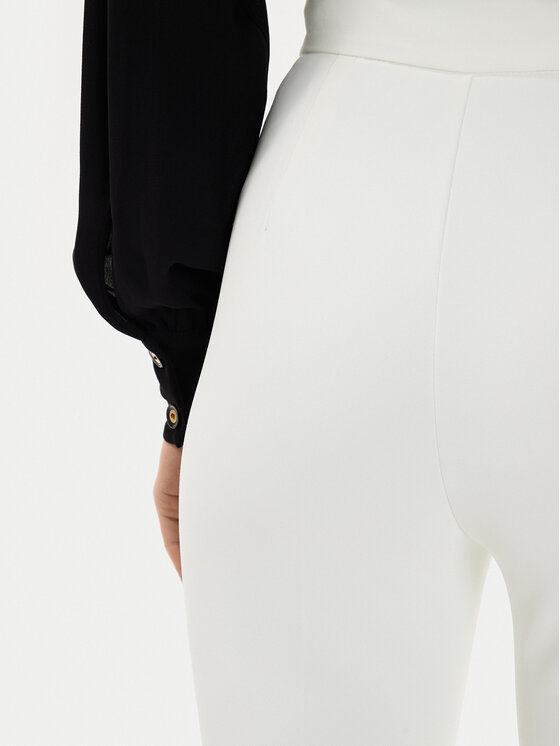 Elisabetta Franchi Elisabetta Franchi Pantaloni di tessuto PA-030-46E2-V250 Bianco Regular Fit