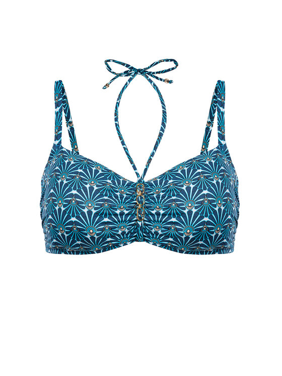 Feba Feba Góra od bikini FG189 Niebieski