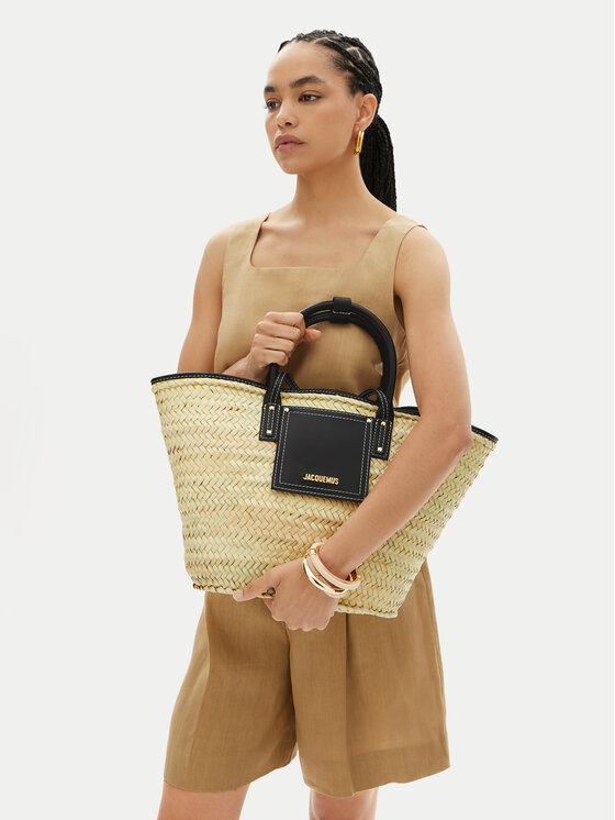 JACQUEMUS JACQUEMUS Käekott Le Panier Soli 23E223BA045-3060 Beež