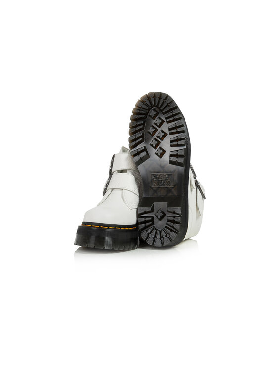 Dr. Martens Glany Devon Heart White Milled Nappa Biały
