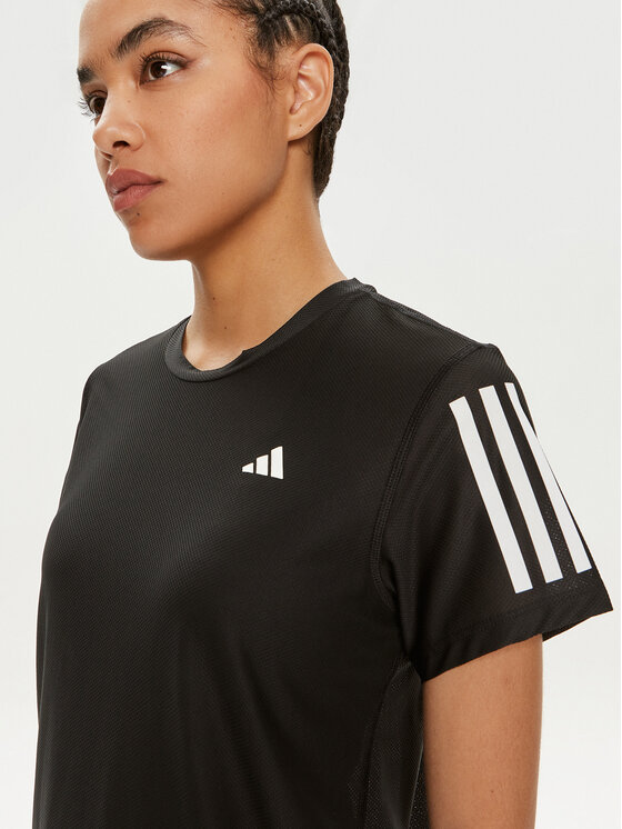 adidas adidas Φανελάκι τεχνικό Own The Run IN2961 Μαύρο Regular Fit