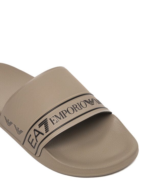 EA7 Emporio Armani EA7 Emporio Armani Шльопанці 7X000110 AF15128 MZ660 Коричневий