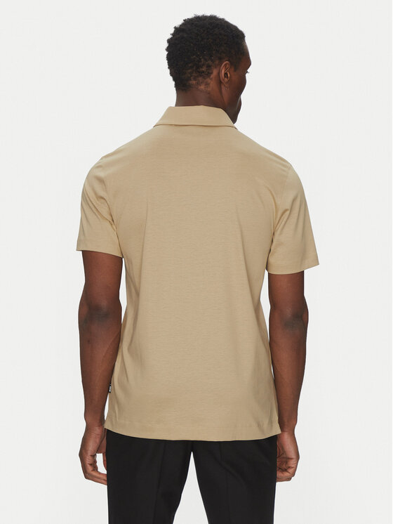 BOSS BOSS Polokošeľa H-Paras 50537954 Béžová Regular Fit