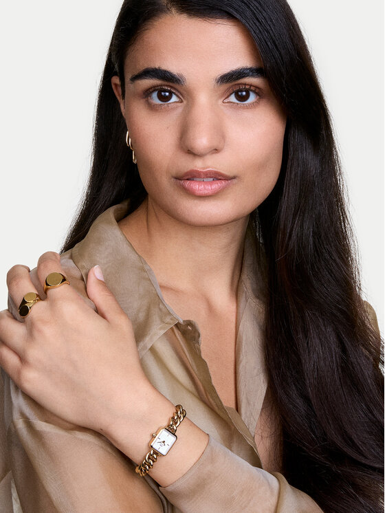 Daniel Wellington Daniel Wellington Zegarek Jolie Chain 15 DW00100836 Złoty