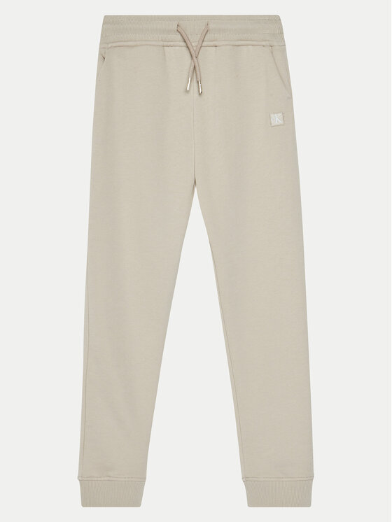 Calvin Klein Jeans Calvin Klein Jeans Pantaloni trening IU0IU00621 Bej Regular Fit