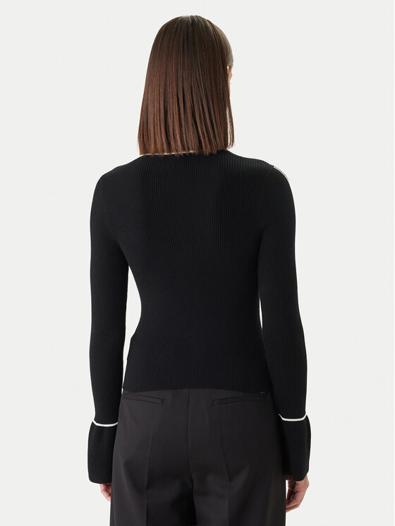 HUGO HUGO Пуловер Samur 50554077 Черен Slim Fit