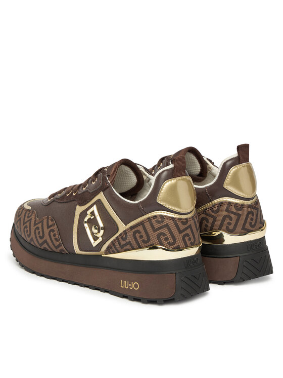 Liu Jo Liu Jo Αθλητικά Maxi Wonder 01 BF6001 EX339 Καφέ