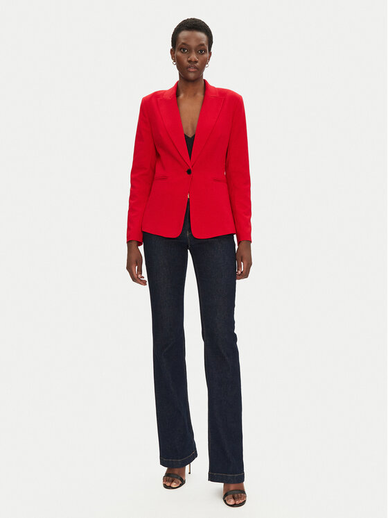 Morgan Morgan Giacca da abito 251-VECO.F M Rosso Slim Fit