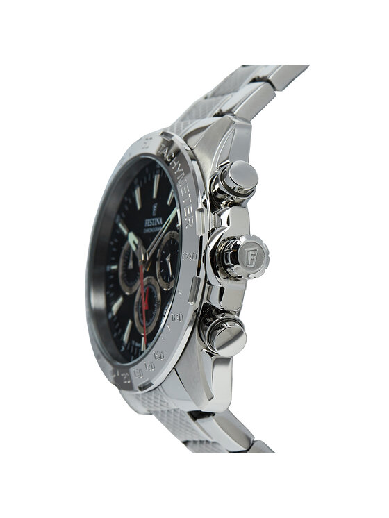 Festina Festina Zegarek Timeless Chronograph 20668/4 Srebrny