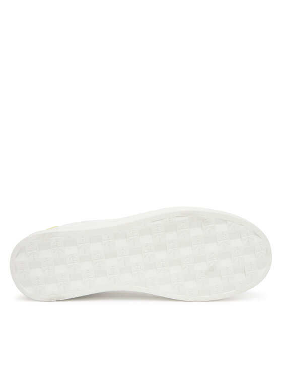 Calvin Klein Jeans Calvin Klein Jeans Сникърси Classic Cupsole Ru Patch Lth Wn YW0YW01845 Бял