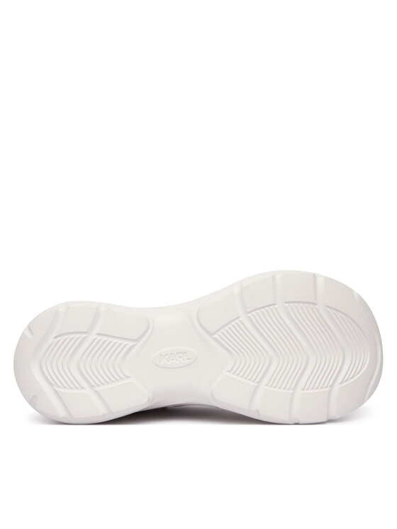 KARL LAGERFELD KARL LAGERFELD Sneakers Kontour Wedge KL68016 Alb