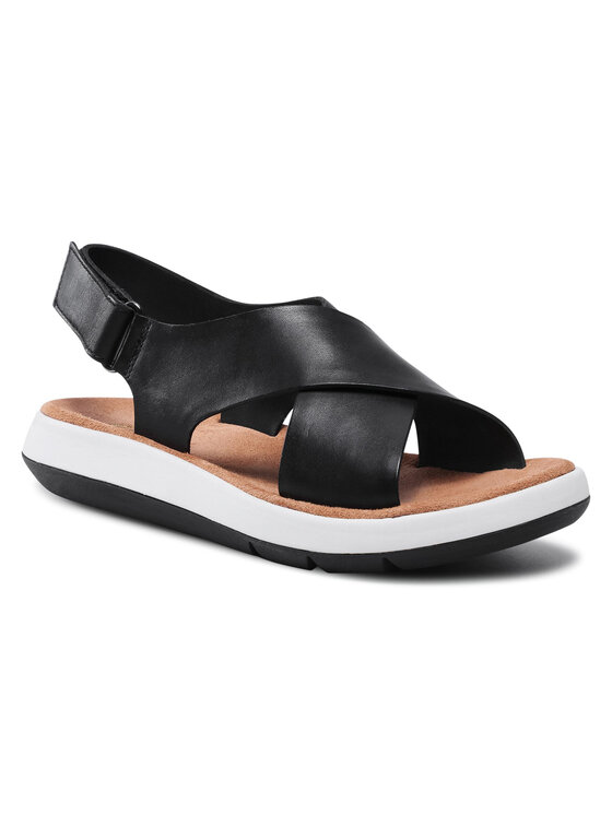 Clarks Clarks Basutės Jemsa Cross 261584774 Juoda